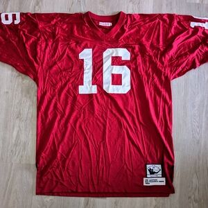 Mitchell & Ness Joe Montana throwback jersey